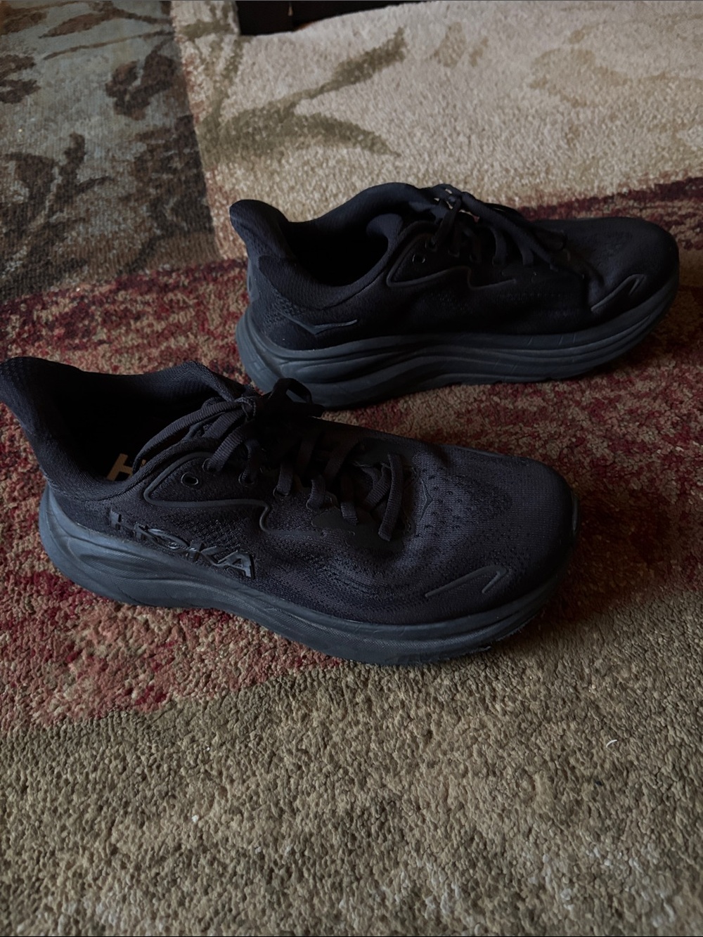 Hoka Women Black and Gray Sneakers